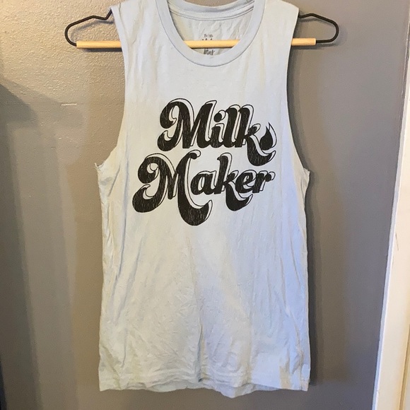 The Little Milk Bar Tops - Milk Maker Muscle Tank